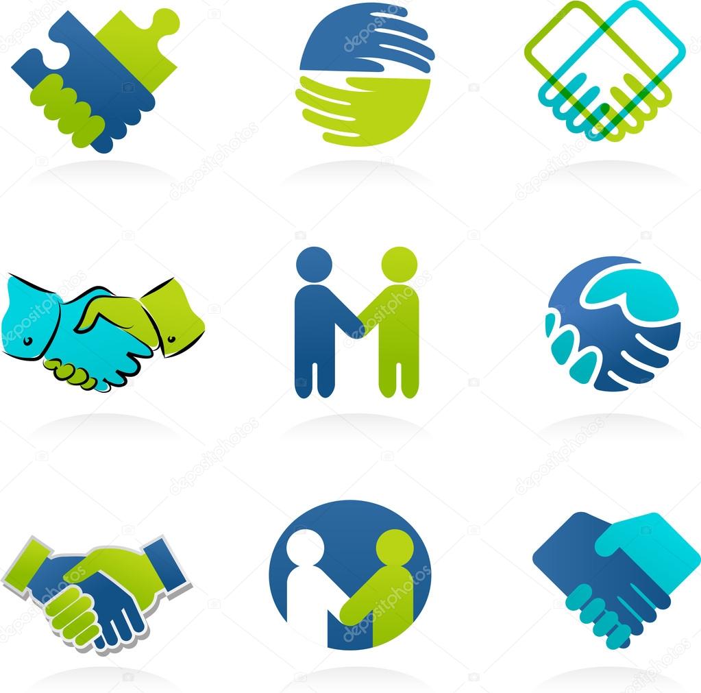 Collection of Handshake icons