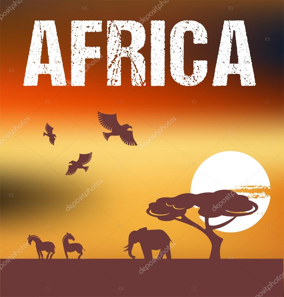 Africa - infographics and background