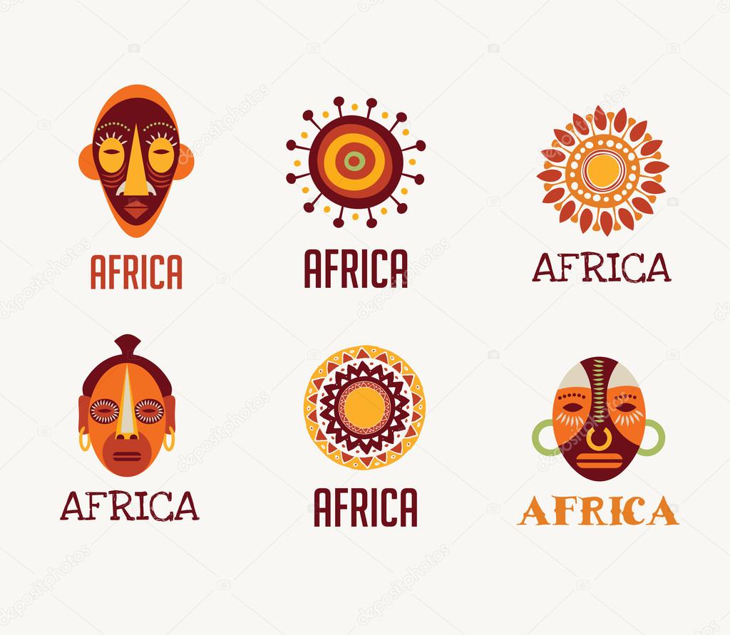 Africa and Safari elements and icons