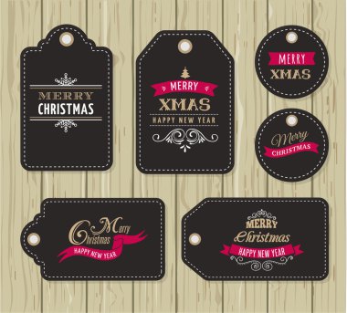 Christmas Sale, Gift Tags and labels  clipart