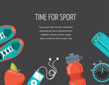 çalışan, sprort ve spor salonu Icons set