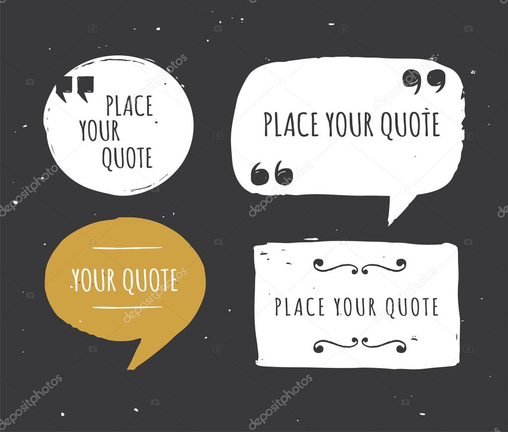 Quotes templates set