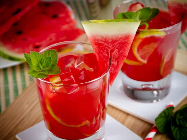 Watermelon mojito — Stock Photo, Image