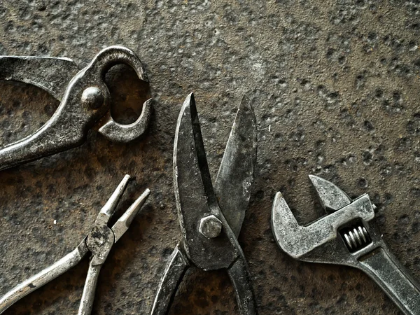 Oude tools — Stockfoto