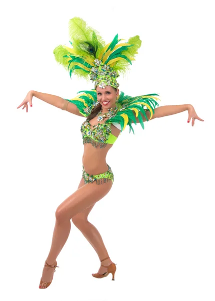 Dançarino de Samba — Fotografia de Stock