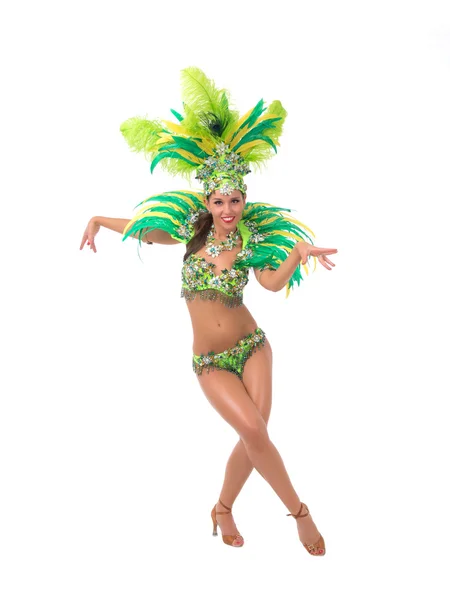 Samba dancer — Stock Photo, Image