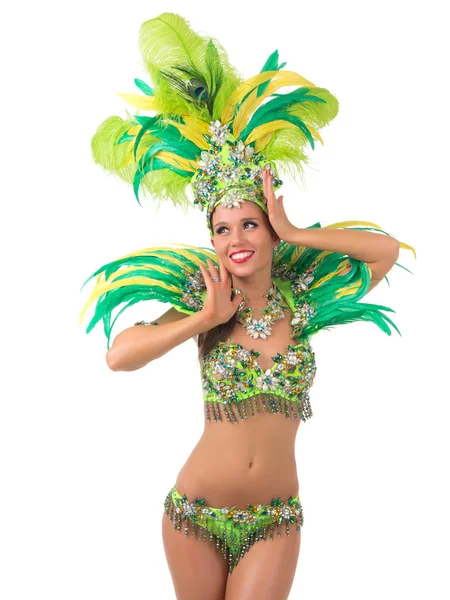 Samba dancer — Stock Photo, Image