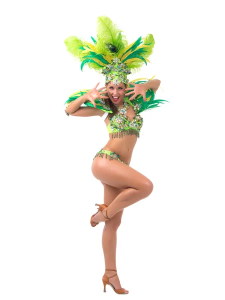 Bailarina de Samba — Foto de Stock