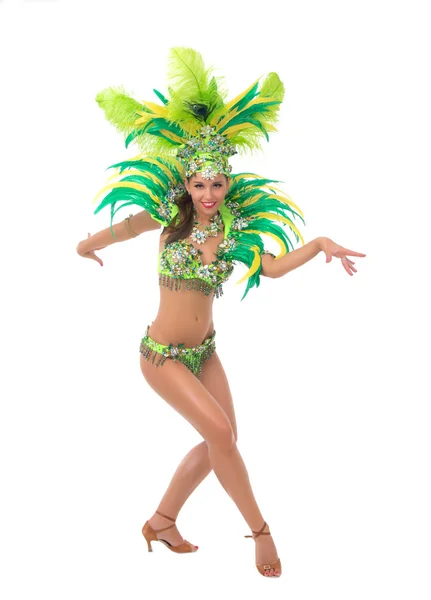 Samba танцюрист — стокове фото