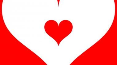 kalp şeritler sorunsuz loopable arka plan