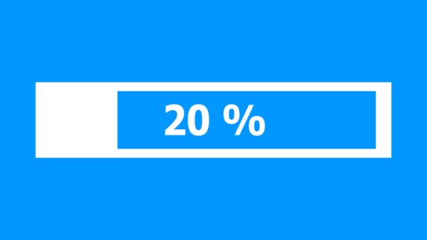 Conception de la barre de chargement horizontale standard — Video