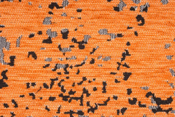 Orange fabric texture background — Stock Photo, Image