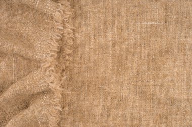 çuval bezi dokulu arka plan