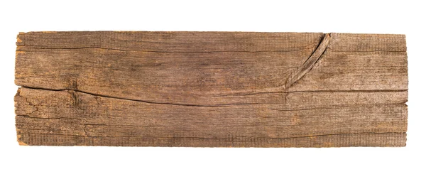 Staré dřevěné desky izolované na bílém pozadí — Stock fotografie
