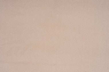 Kahverengi kumaş arkaplan dokusu. Üst görünüm.