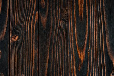 Eski tahta arka plan. Boş alana sahip soyut arkaplan. Üst görünüm.