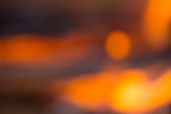 Bokeh from the fire — Stock Photo, Image