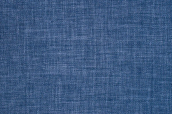 Μεγάλη μπλε λινό άνευ ραφής υφή σε μεγέθυνση (μοτίβο υφής για — Φωτογραφία Αρχείου