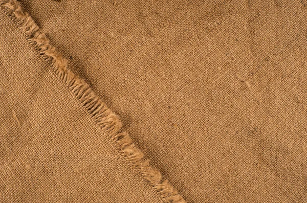 Burlap struktur bakgrund — Stockfoto