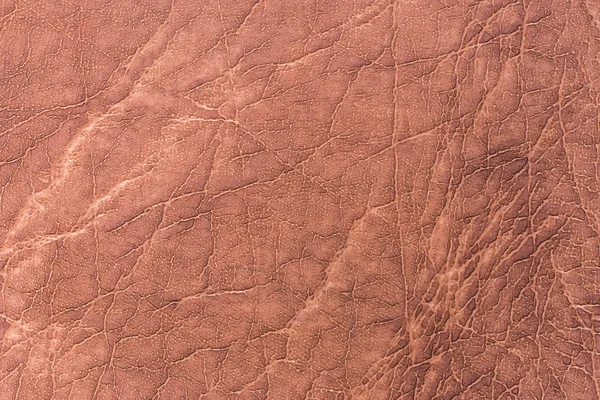 Hafif kahverengi vintage deri doku arka plan — Stok fotoğraf