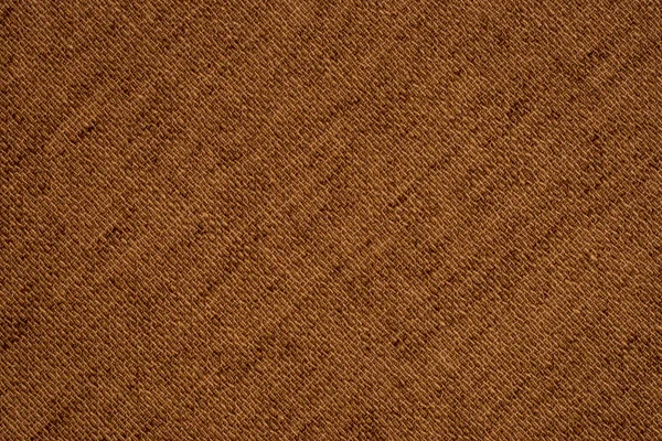 背景用褐色织物纹理 — 图库照片