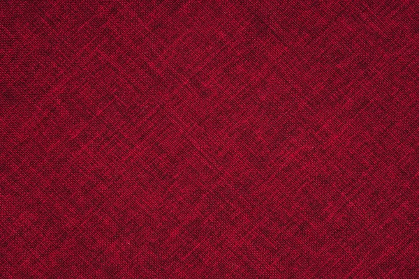Detail penutup dari latar belakang tekstur kain merah . — Stok Foto