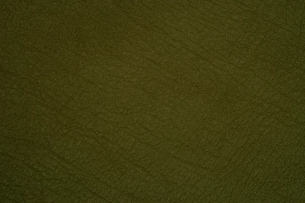 Green leather texture closeup, useful as background — Stock Photo, Image