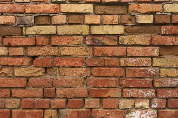 Gammal röd tegelvägg konsistens — Stockfoto