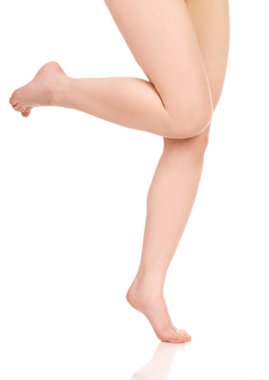 Mükemmel kadın bacakları.