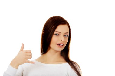 genç bir kadın beni jest arama yapma