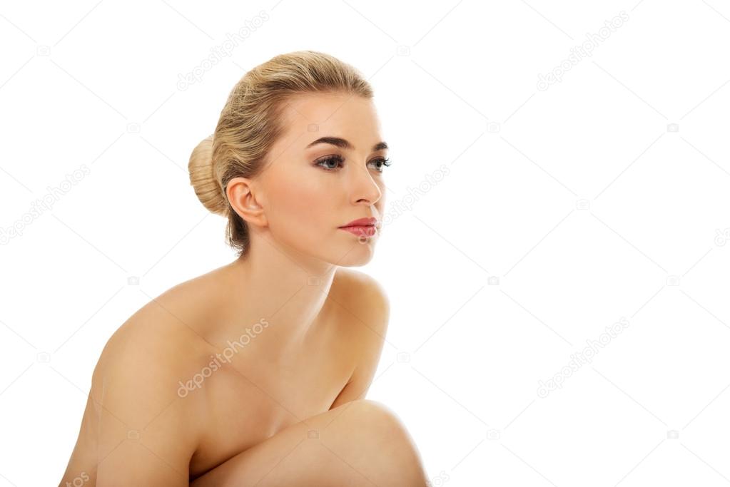 Žena mladá nahá