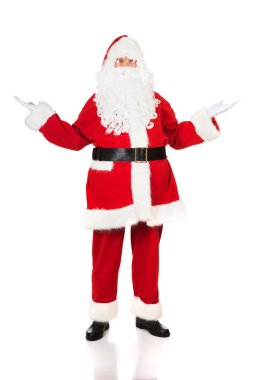 Noel Baba bir boşaltmak gösterilen uzunluğu tam