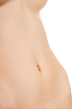 güzel kadının göbek.