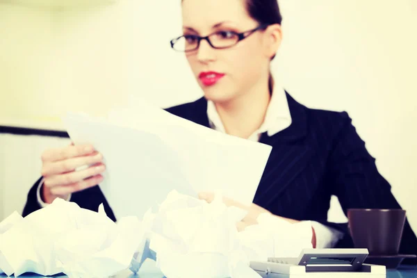 Stress bei der Arbeit. — Stockfoto