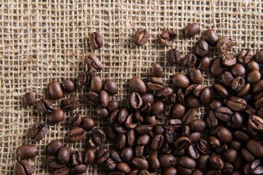 Kahve çekirdeği jüt çanta