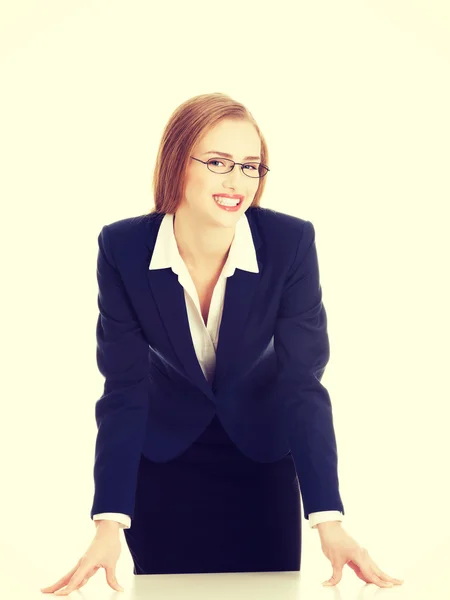 Young attractive business woman — Stock Photo, Image