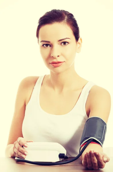 Blood pressure test — Stock Photo, Image