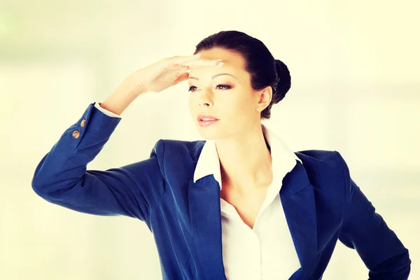 Business woman looking away — Stock Photo, Image
