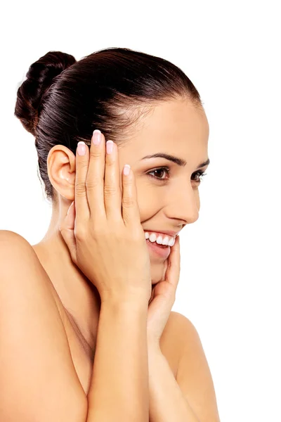 Retrato de mujer spa hermosa — Foto de Stock