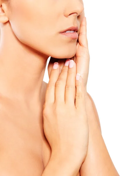 Portrait of beautiful spa woman — Stock Photo, Image