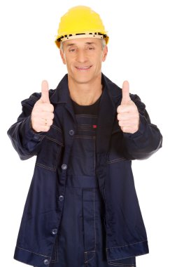 başparmak gösterilen tamirci