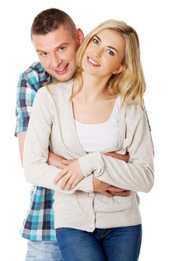 Mutlu bir çiftin portresi