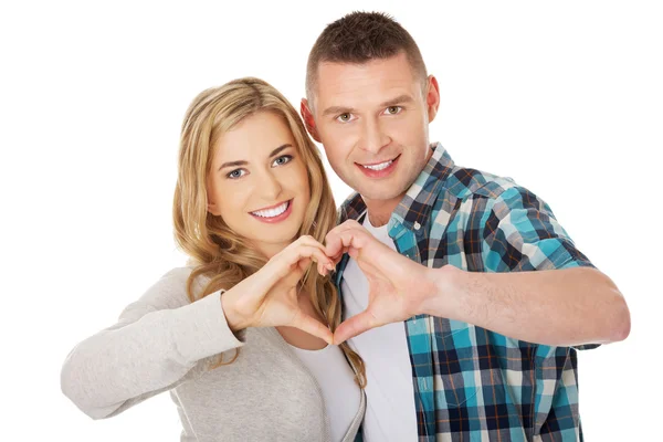 Retrato de pareja feliz —  Fotos de Stock