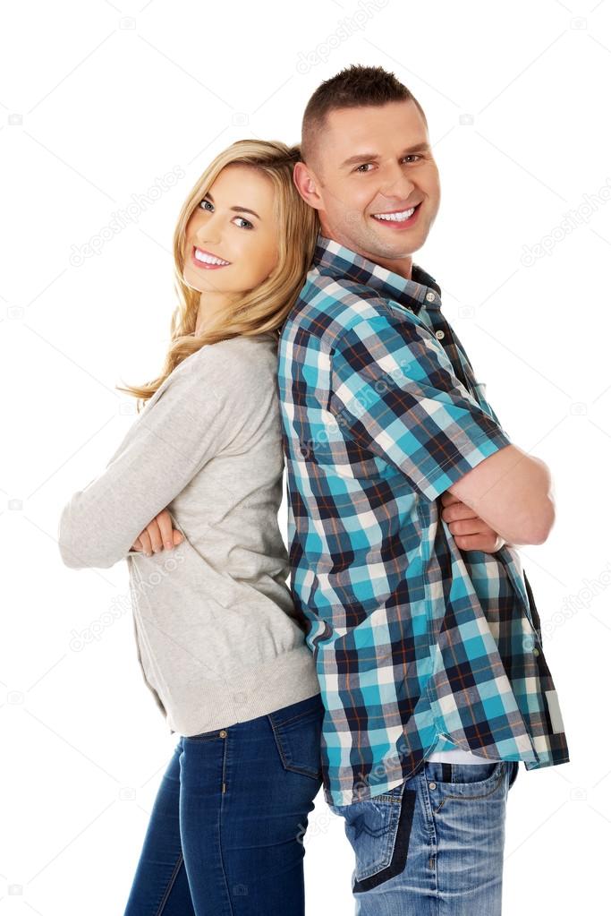 Portrait of happy couple