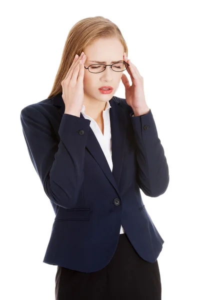 Worried woman — Stock Photo, Image