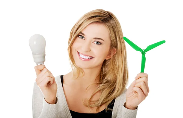 Green energy concept — Stock Photo, Image