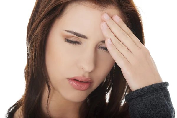 Worried woman — Stock Photo, Image