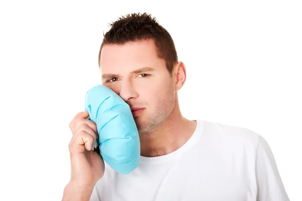 Man suffering tooth pain — Stock Photo, Image