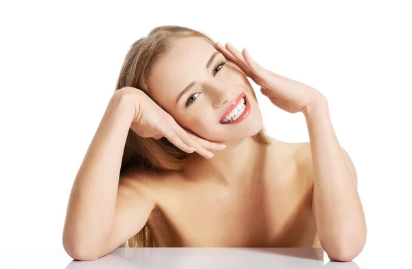 Beautiful spa woman Stock Image