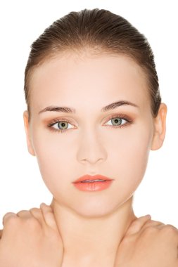 Güzel spa kadını.